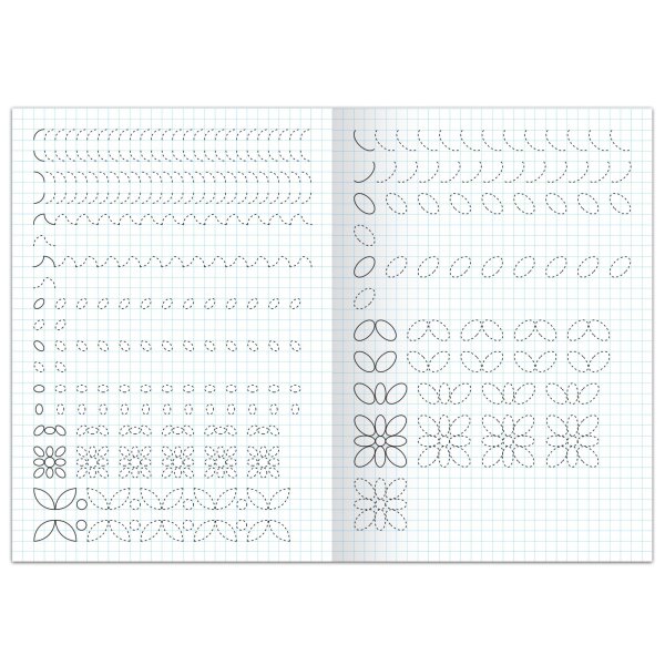 Прописи "Узоры по клеткам" А4 20 стр SIM-7810209
