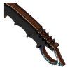 Нож деревянный ТРИ СОВЫ Керамбит "Нео Нуар" пакет с европодвесом RE-НД2КТ002
