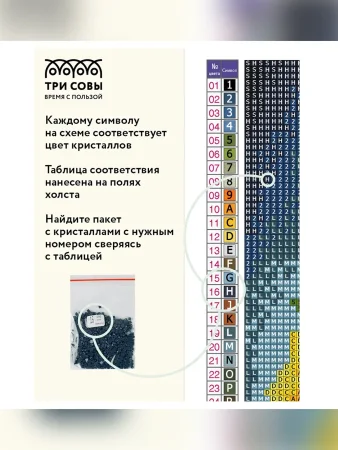 Алмазная мозаика ТРИ СОВЫ "Ромашки" 40 x 50 см, холст RE-АМ4050_47551