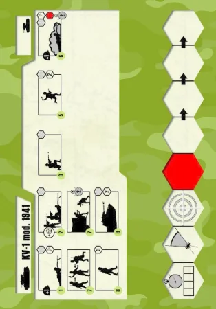 Сборная модель: Советский танк КВ-1 с пушкой Ф32, З-6190