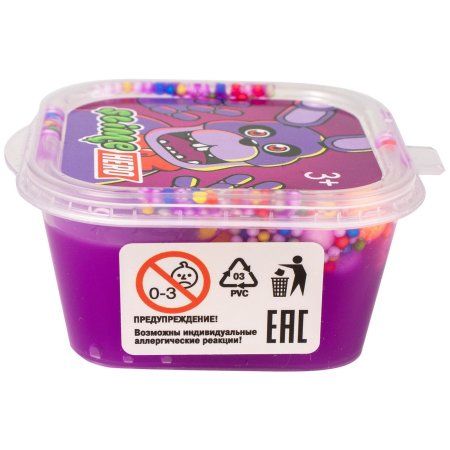 Слайм Slime "Hero. Роботы" Заяц, фиолетовый, 3+ AS-SLM275