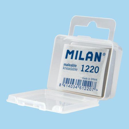 Ластик-клячка MILAN "1220" синт.каучук, пласт.бокс, блистер ML-BCM1220C Ластик-клячка MILAN "1220" синт.каучук, пласт.бокс, блистер ML-BCM1220C