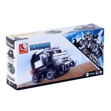 Конструктор "Страж полиции" МИКС SIM-4192648