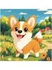 Пазл ТРИ СОВЫ 16 Maxi "Щенок корги" RE-ПК16М_64374