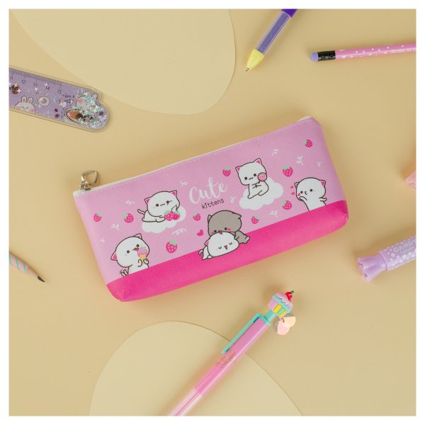 Пенал мягкий MESHU "Cute" 200 x 85 x 30 мм, искусственная кожа RE-MS_57788