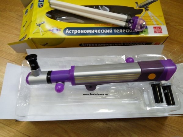 Телескоп 20х, 40х, 60х Edu-Toys TT-TS302