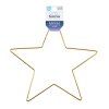 Каркас для рукоделия GAMMA "звезда" (заготовка) металл под золото RKZ-020