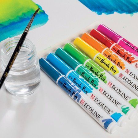 Маркер акварельный ECOLINE кисть Маркер акварельный ECOLINE кисть
