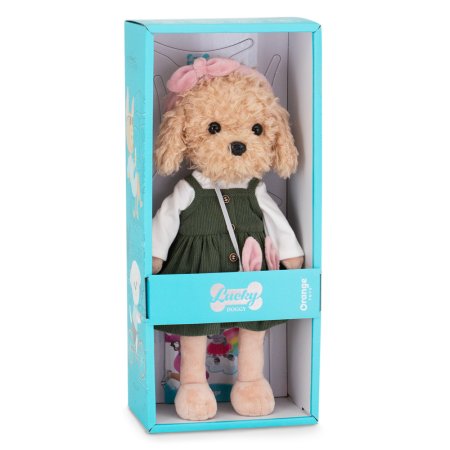 Мягкая игрушка ORANGE TOYS LUCKY FENDI: Поездка в Париж 37 см, коробка 44 см ORT-LD6/124