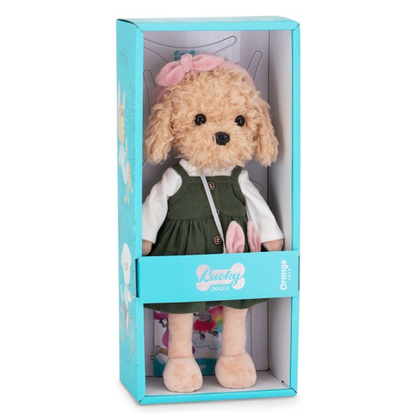 Мягкая игрушка ORANGE TOYS LUCKY FENDI: Поездка в Париж 37 см, коробка 44 см ORT-LD6/124