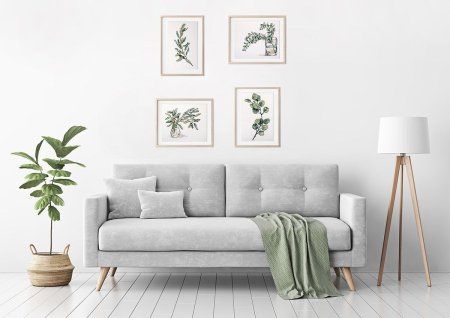 Набор для вышивания PANNA Веточка эвкалипта 21 х 30 см C-7296