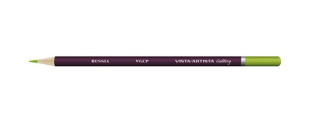 Карандаш цветной художественный VISTA-ARTISTA Gallery 1 шт 609 Ярко-зеленый (Bright green) VGCP-609
