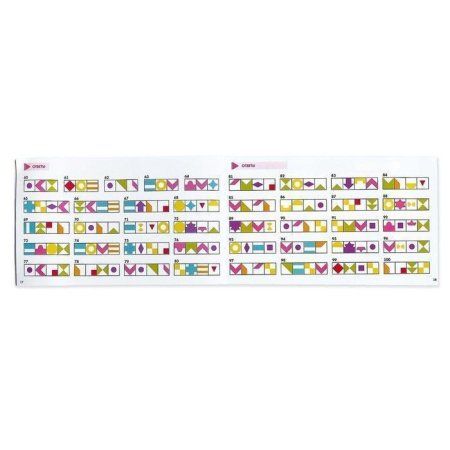 Развивающая игра "Умные фигуры" 30 карточек, инструкция и подставка SIM-2410327