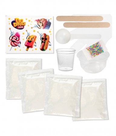 Набор для лепки DO DOUGH kits "Мороженое" из сухого теста, 3+ AS-DD001