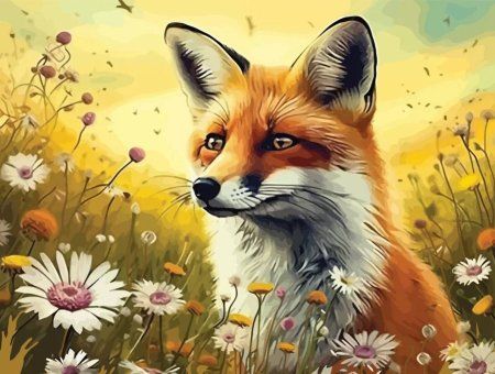 Стерео-пазл Jazzle "Луговая лиса" 100 деталей, 5+ JZL-16016