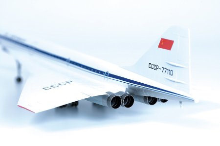 Сборная модель: Советский сверхзвуковой пассажирский авиалайнер ТУ-144, З-7045