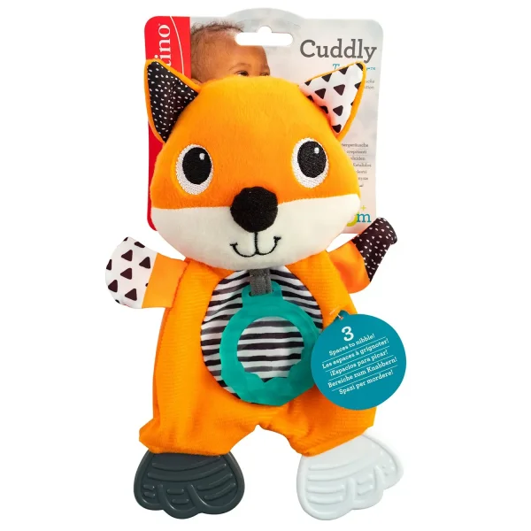 Игрушка с прорезывателем Infantino "Лисенок" 0м+ UT-216328