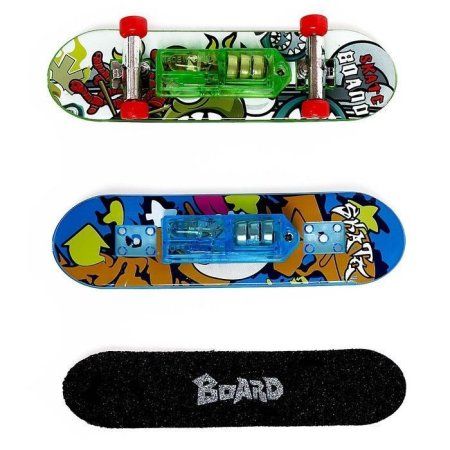 Набор пальчиковых скейтбордов "Скейтпарк" со сменной доской и акс, свет эффект МИКС SIM-4917975 Набор пальчиковых скейтбордов "Скейтпарк" со сменной доской и акс, свет эффект МИКС SIM-4917975