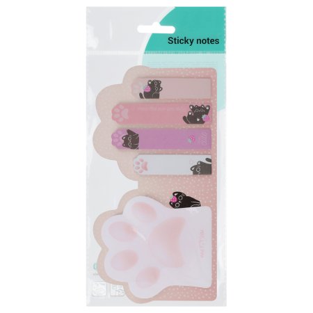 Флажки-закладки и самоклеящиеся блоки в наборе MESHU "Keep Cute" 20 л x 5 цветов, европодвес RE-MS_64891