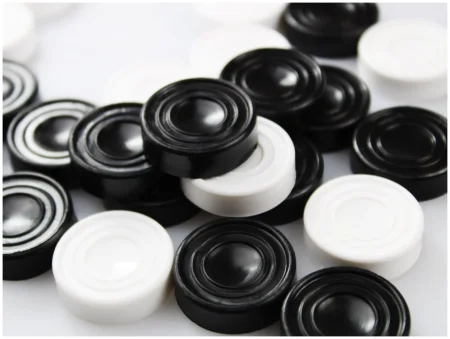 Набор игр 2 в 1 Десятое королевство "Шахматы и шашки" пластиковые в дер.упаковке 29 x 29 см MAG03879