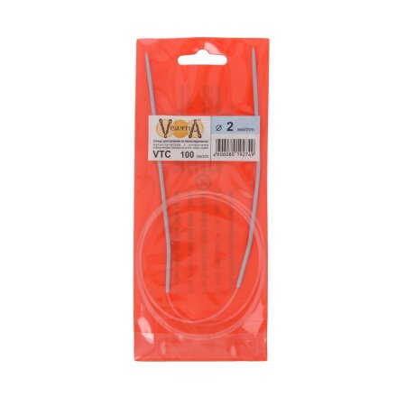 Спицы круговые VISANTIA VTC алюминий d 2.0 мм 100 см со спец.покрытием VTC-20