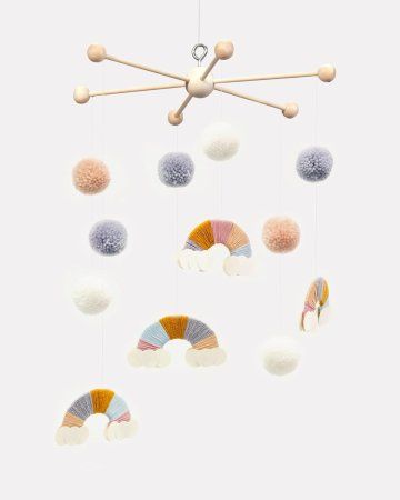 Основа для мобиля в кроватку FOLIA Mobile Stern d 22 см, дерево FL-2280