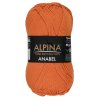 Пряжа ALPINA Anabel 100% мерсеризованный хлопок 1 х 50 г 120 ± 6 м №1039 оранжевый ALP-ANA-1039