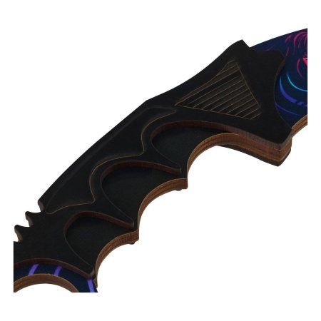 Нож деревянный ТРИ СОВЫ Керамбит "Нео Нуар" пакет с европодвесом RE-НД2КТ002