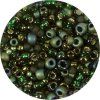 Бисер Япония TOHO MIX 4 25 г №3209 т.зеленый TOHO-MIX-3209
