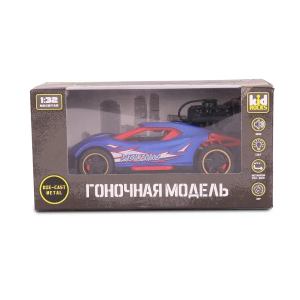 Машинка с паром 1:32, металл IT-AB-2352