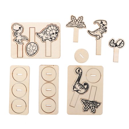 Набор для опытов ЭВРИКИ "Мой мини сад: Динозаврики" вырасти травку в банке " SIM-7562842