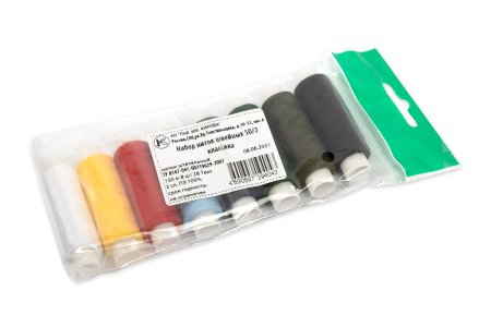 Швейные нитки (полиэстер) "ПНК им. Кирова" 164 я 150 м 8 шт Классика ШН-50/2-клс