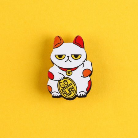 Значок-талисман "На удачу, которая не светит" 2.4 х 3.3 см SIM-9582333 Значок-талисман "На удачу, которая не светит" 2.4 х 3.3 см SIM-9582333