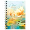 Записная книжка A6 120л. BG "Цветочный стиль" на гребне RE-ЗК6гр120_12790