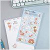 Наклейки бумажные MESHU "Deer&bunny" 12 x 21 см RE-MS_41627