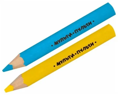 Карандаши цветные Мульти-Пульти "Енот на лугу" 6 цв утолщенные, трехгранные, укороченные, заточенные, картон RE-CP_14755