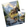 Пазл 1500 элементов ФРЕЯ "Дом у горной реки" PZL-1500/37
