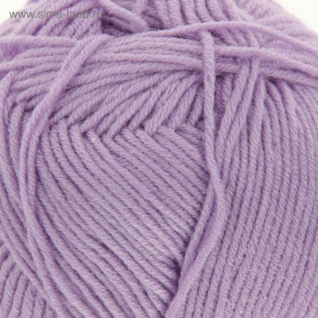 Пряжа Пехорская ПТ "Перспективная" 50% мериносовая шерсть, 50% акрил 1 х 100 г 270 ± 16 м №022 сирень PEH-PER-022