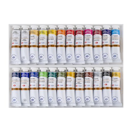 Набор масляных красок СОНЕТ 24 шт х 18 мл, картон NP-26412522