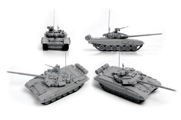 Сборная модель: Танк Т-90, подарочный набор (масштаб 1:35), З-3573ПН
