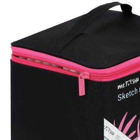 Набор двусторонних маркеров для скетчинга MESHU 120 цв основные цвета, чехол на молнии RE-MS_53462