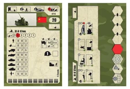 Сборная модель: Советское 37-мм орудие 61-К с расчётом, сборка без клея З-6115 Сборная модель: Советское 37-мм орудие 61-К с расчётом, сборка без клея З-6115