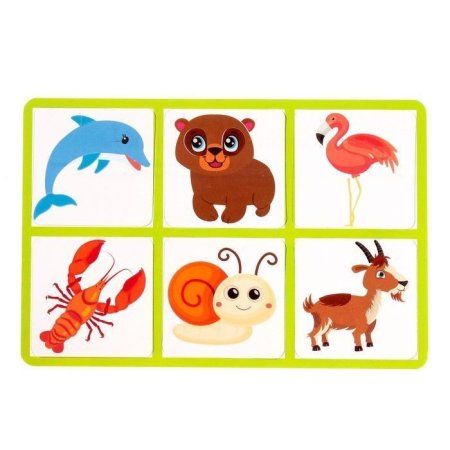 Настольная игра: IQ Лото. Животные SIM-3807328