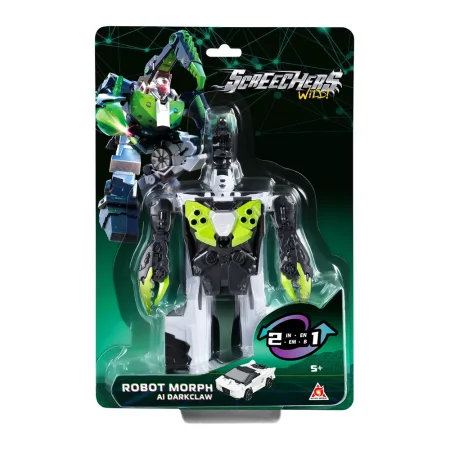 Дикие Скричеры. Машинка-трансформер Робот Дарккло S5. ТМ Screechers Wild ROS-62638