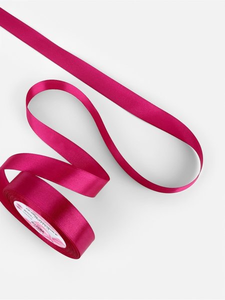 Лента атласная 20 мм x 23 ± 1 м, №27 ярко-розовый SIM-1218228