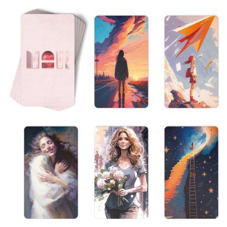 Метафорические ассоциативные карты "Расставание: Путь к Исцелению" 50 карт SIM-9596199