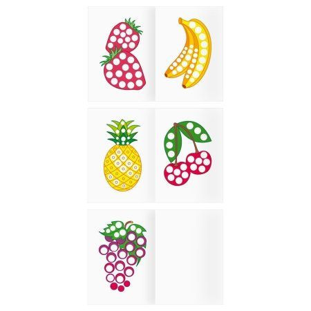 Раскраска А5 ТРИ СОВЫ "Рисуем пальчиками. Выпуск №2" 8 стр. RE-РА5_56170