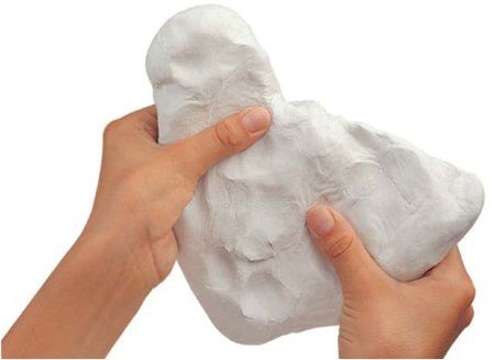 Паста для моделирования JOVI отвердевающая 250 г белая 577120 Паста для моделирования JOVI отвердевающая 250 г белая 577120