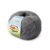 Пряжа ALPINA Lucky Mohair 60% кид мохер, 40% акрил 1 х 50 г 150 ± 5 м №07 св.серый ALP-LUC-07