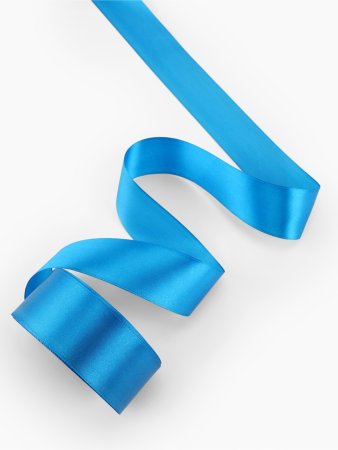 Лента атласная 40 мм x 23 ± 1 м, №152 ярко-голубой SIM-10288859